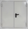 Стальной серый двустворчатый люк